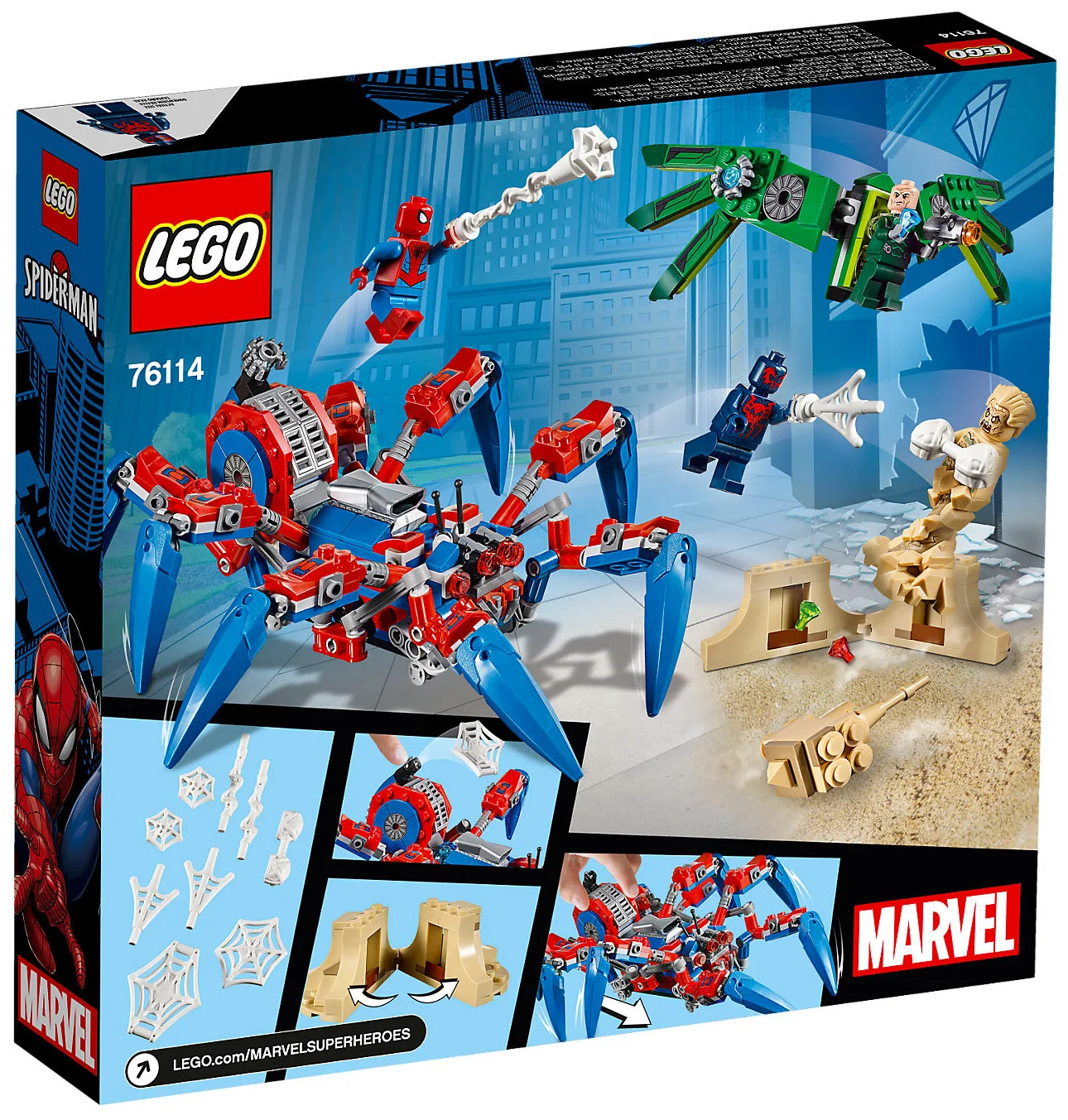 LEGO® Marvel Super Heroes 76114 Il ragno-mech di Spider-Man - vue 5