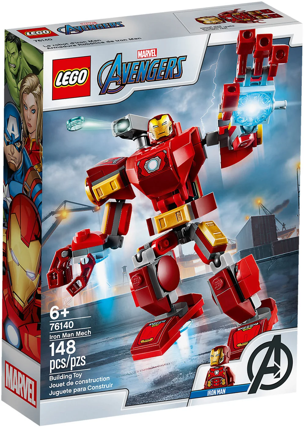 LEGO® Marvel Super Heroes 76140 Mech di Iron Man - vue 2