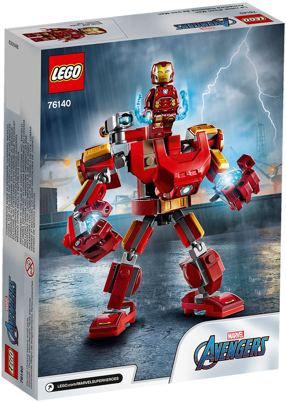 LEGO® Marvel Super Heroes 76140 Mech di Iron Man - vue 5