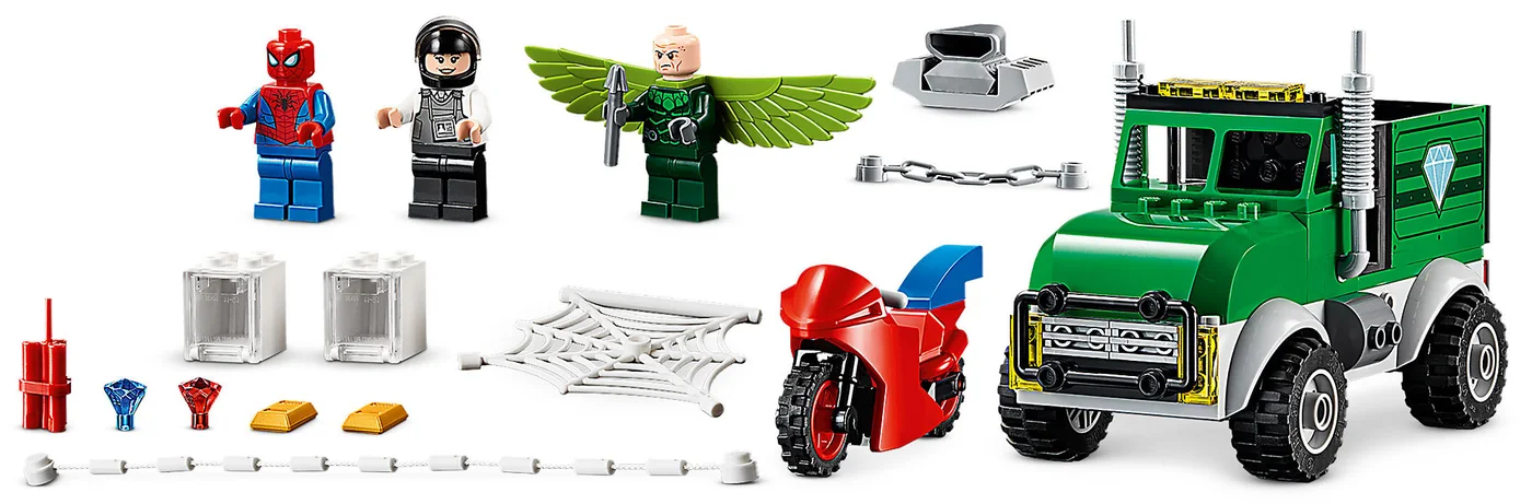 LEGO® Marvel Super Heroes 76147 Avvoltoio e la rapina del camion - vue 4
