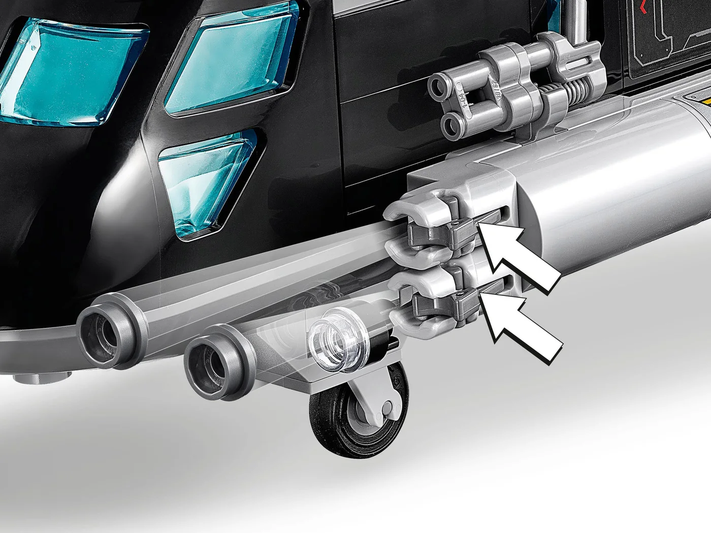 LEGO® Marvel Super Heroes 76162 L’inseguimento in elicottero di Black Widow - vue 6
