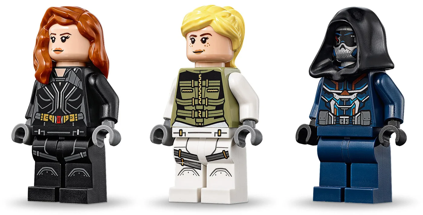 LEGO® Marvel Super Heroes 76162 L’inseguimento in elicottero di Black Widow - vue 8