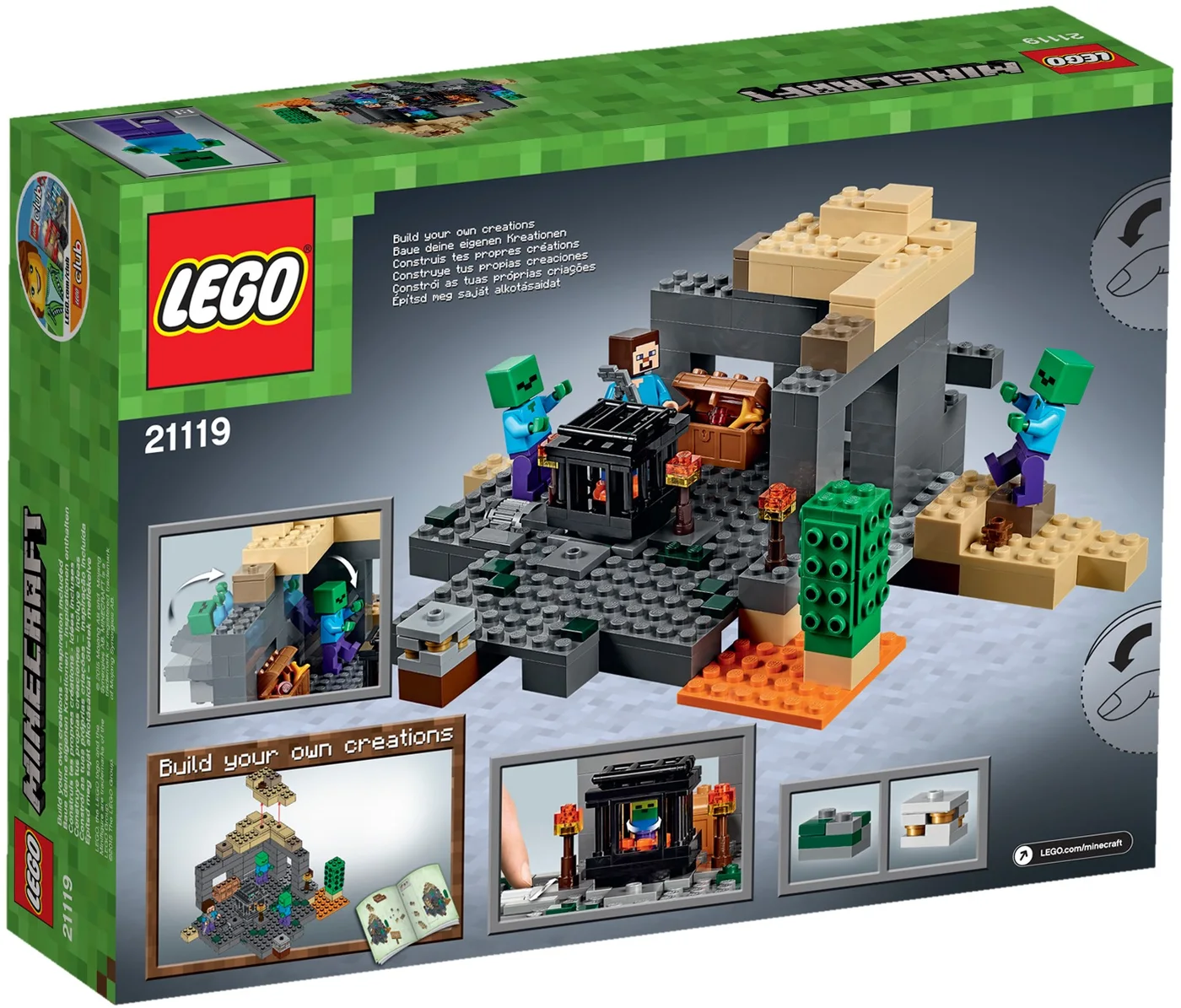 LEGO® Minecraft 21119 La Prigione - vue 4