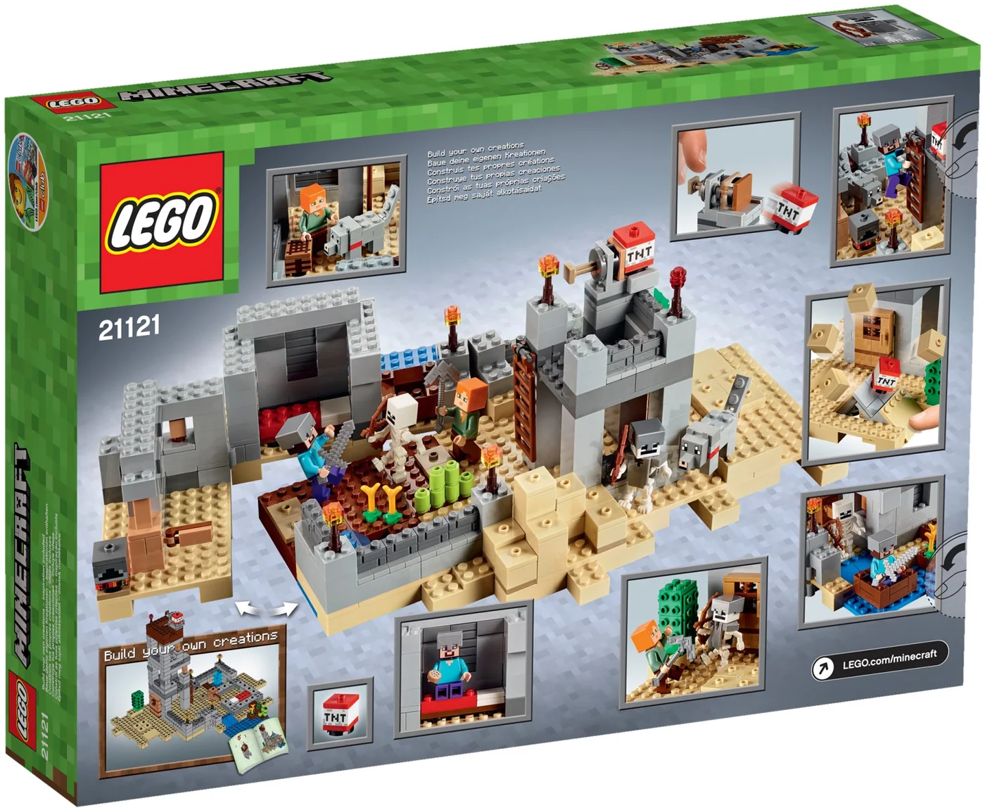 LEGO® Minecraft 21121 L’avamposto nel Deserto - vue 4