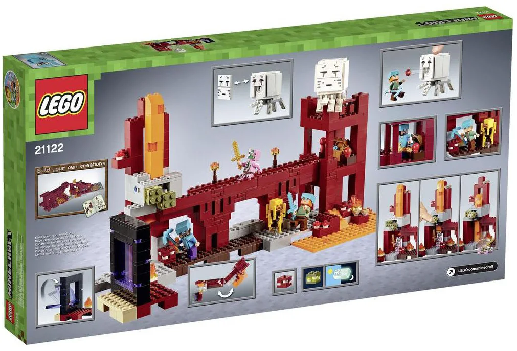 LEGO® Minecraft 21122 La Fortezza Nether - vue 2