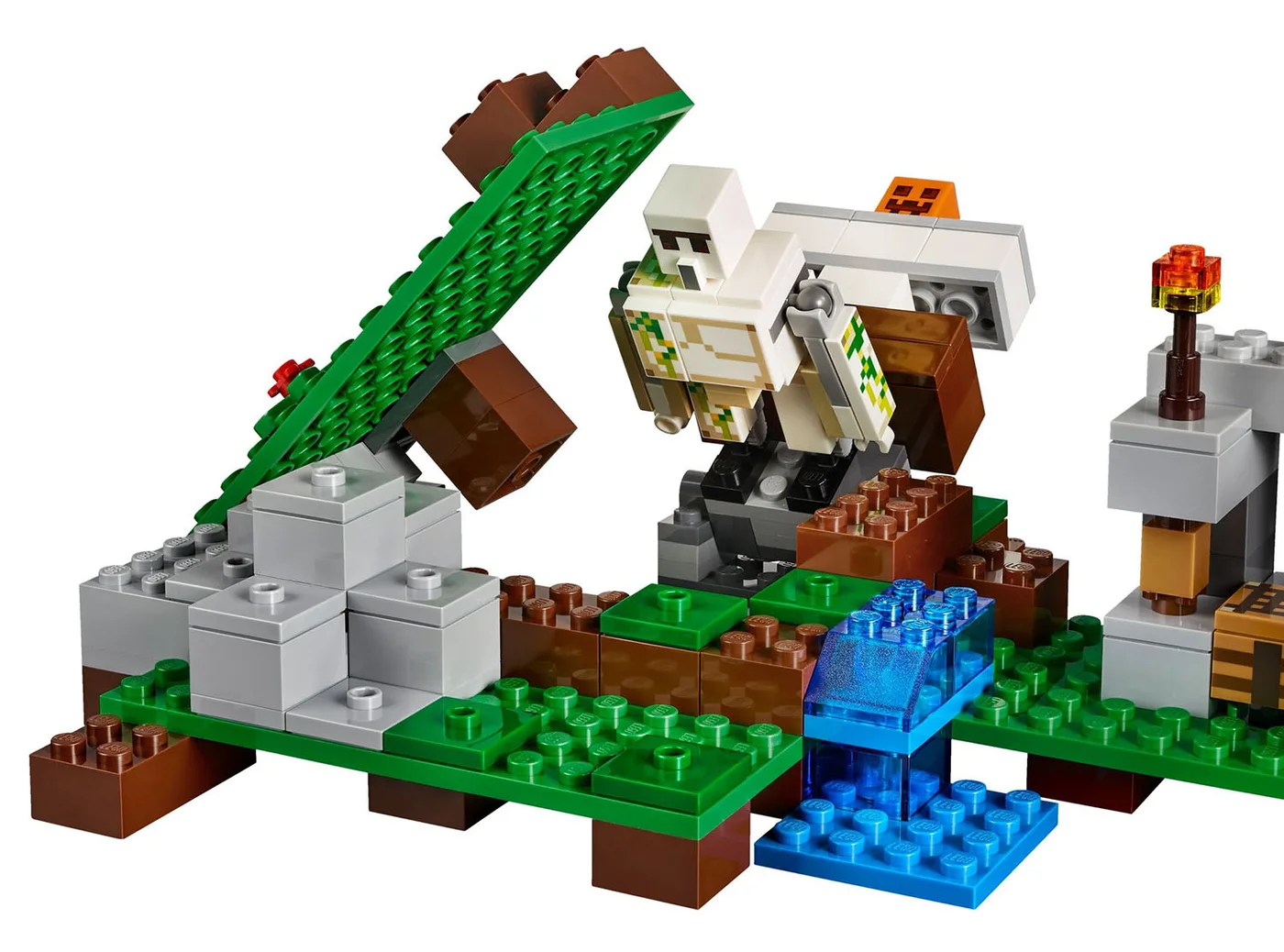 LEGO® Minecraft 21123 Il Golem di Ferro - vue 4