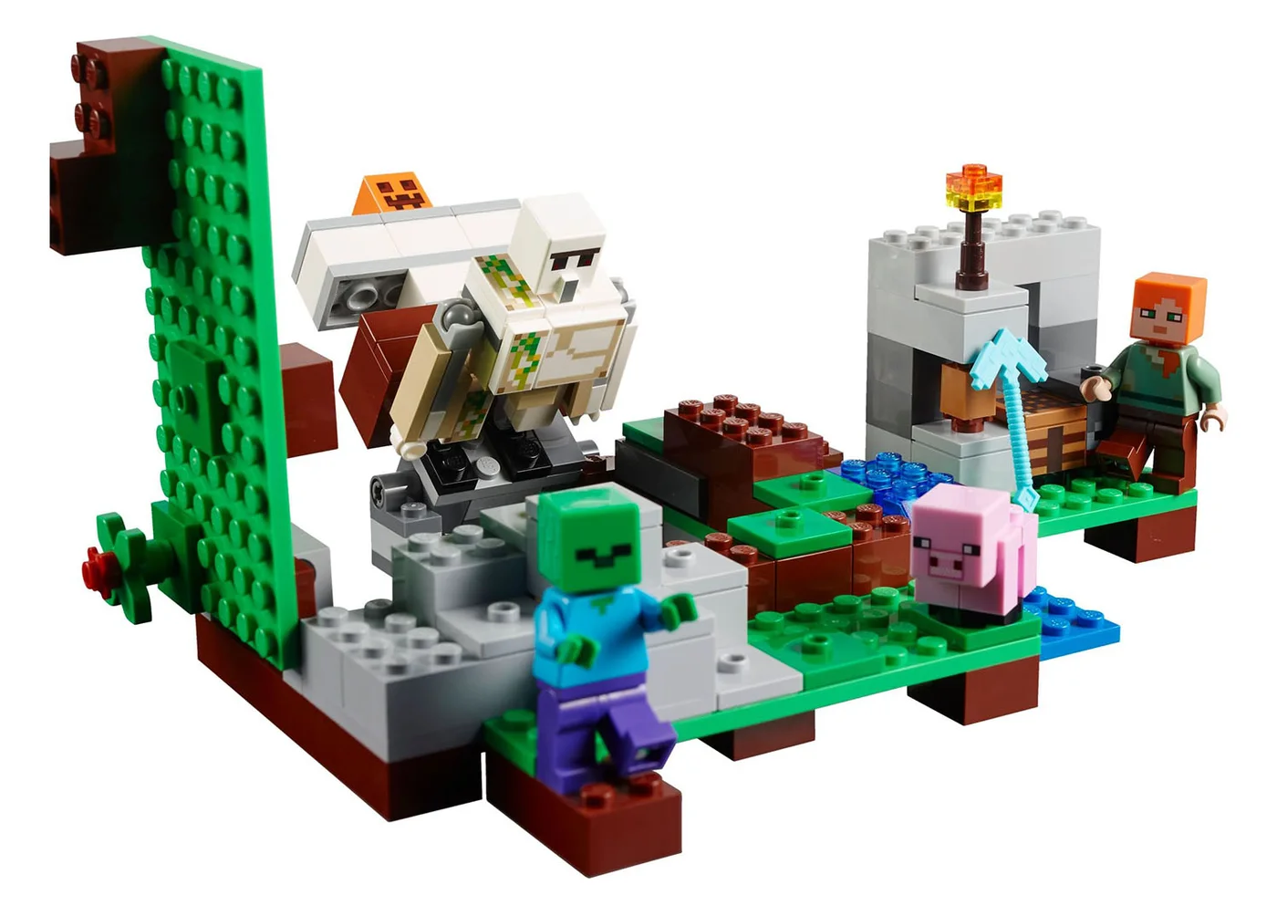 LEGO® Minecraft 21123 Il Golem di Ferro - vue 5