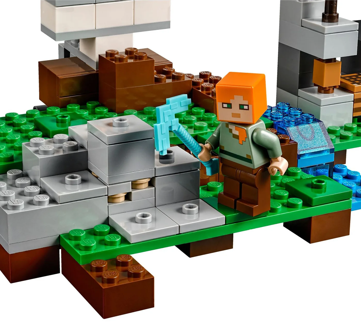 LEGO® Minecraft 21123 Il Golem di Ferro - vue 7