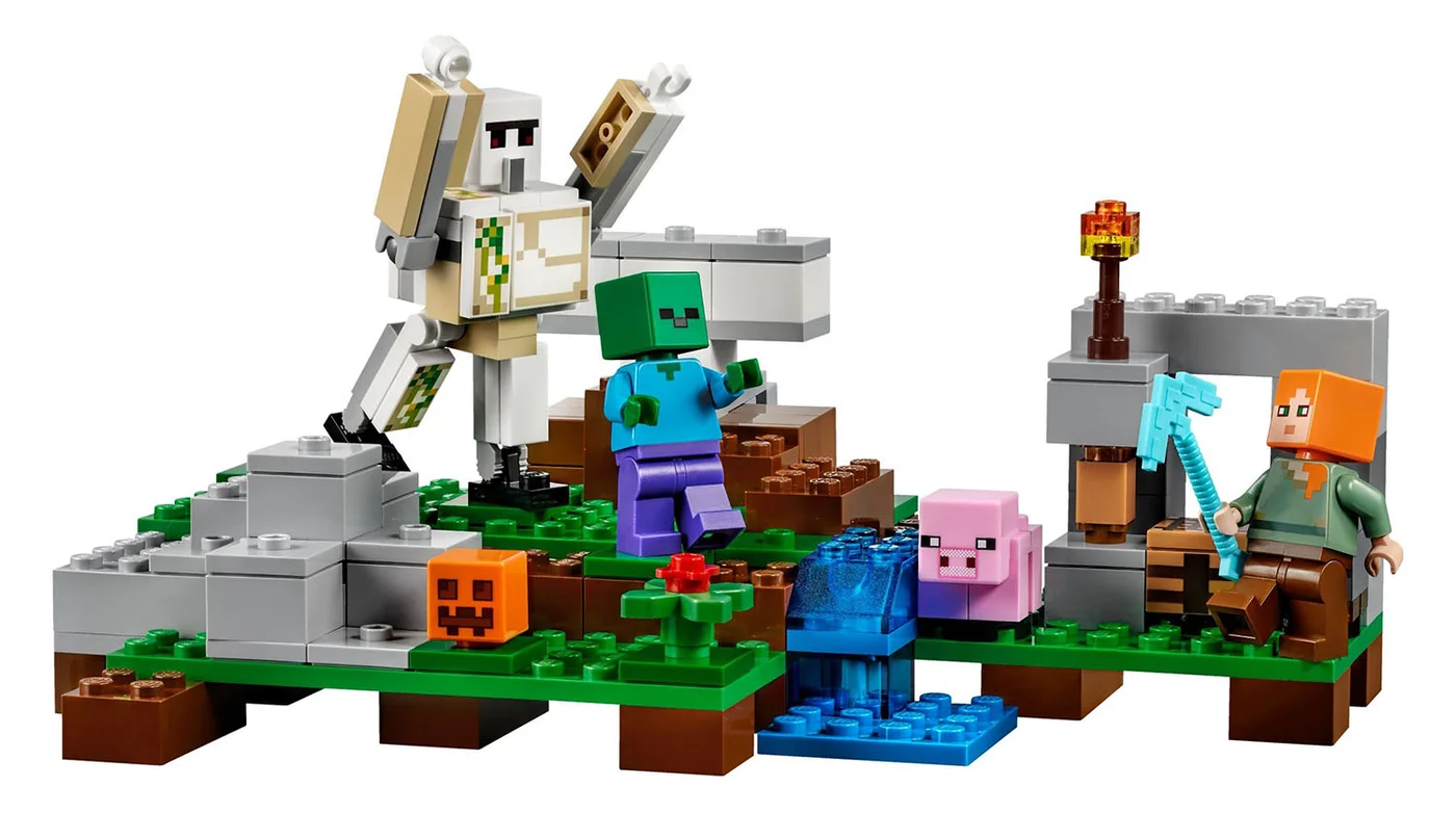 LEGO® Minecraft 21123 Il Golem di Ferro - vue 8
