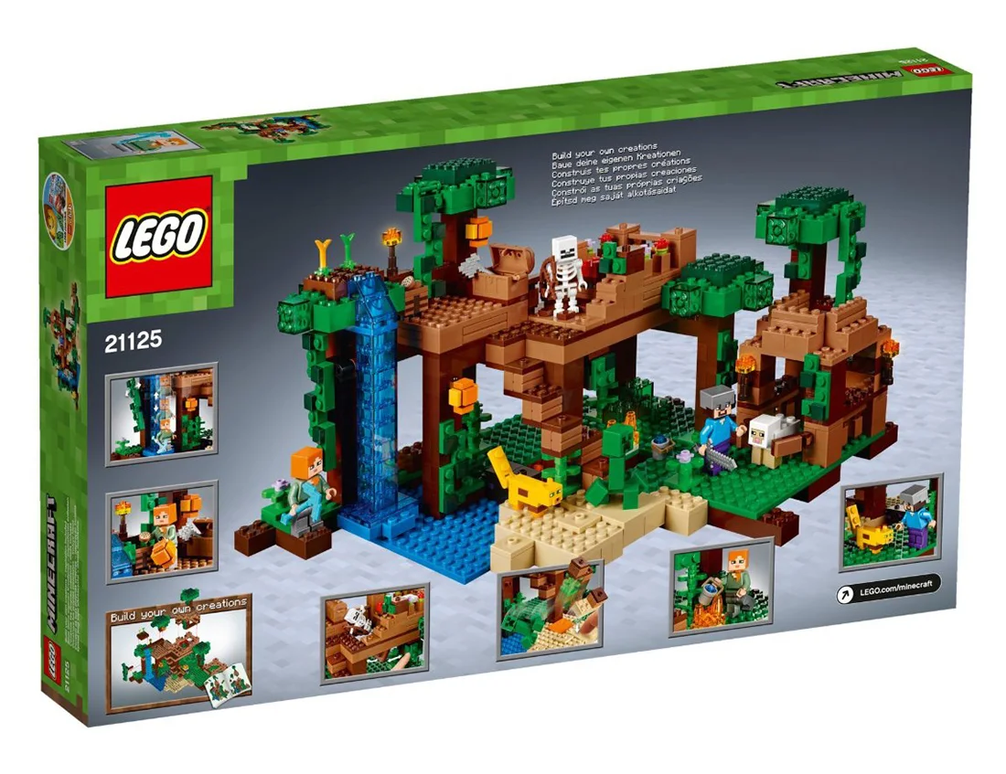 LEGO® Minecraft 21125 La Casetta sull’albero della Giungla - vue 3