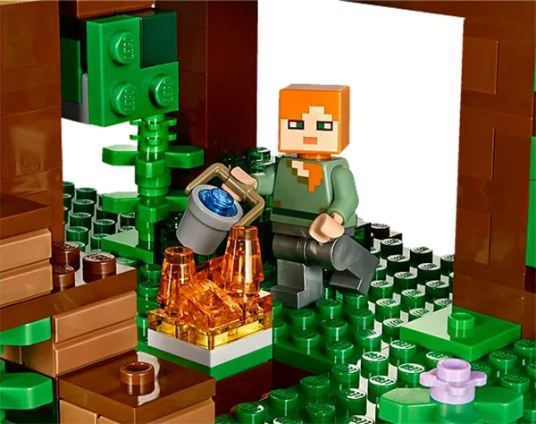 LEGO® Minecraft 21125 La Casetta sull’albero della Giungla - vue 4