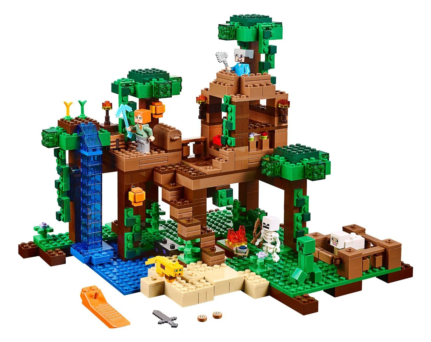 LEGO® Minecraft 21125 La Casetta sull’albero della Giungla - vue 5