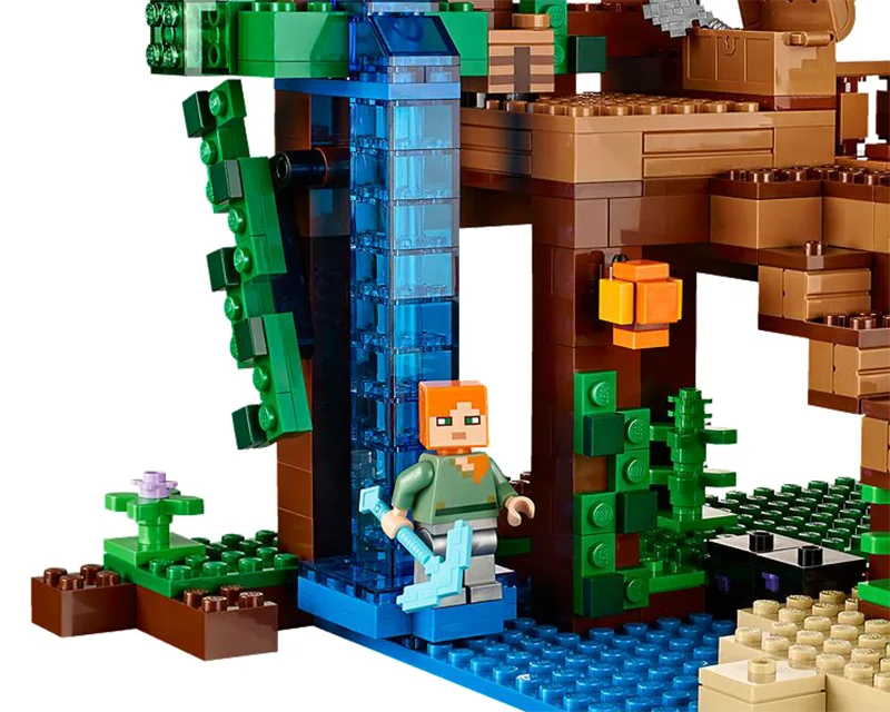 LEGO® Minecraft 21125 La Casetta sull’albero della Giungla - vue 9