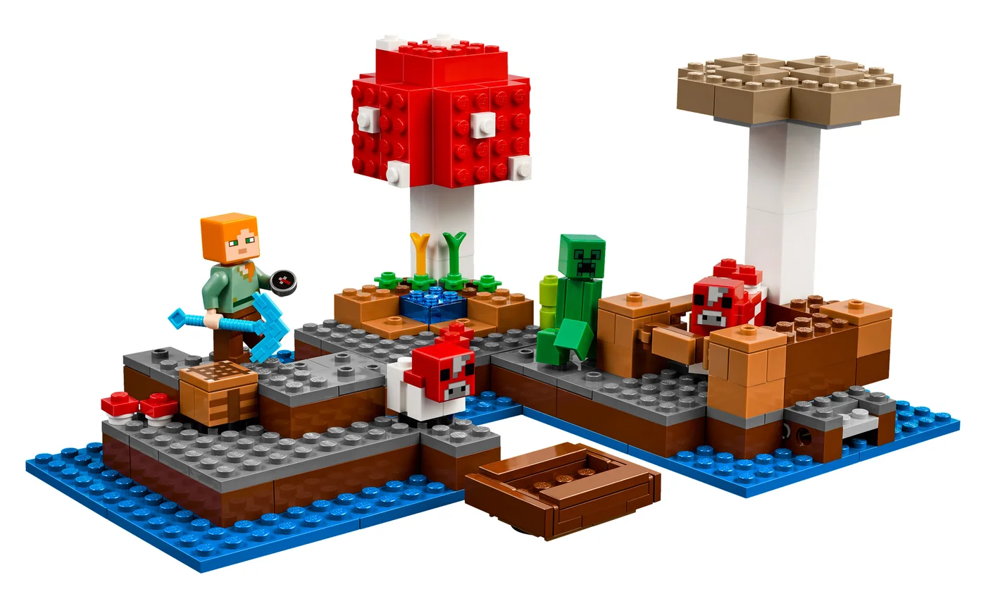 LEGO® Minecraft 21129 L’isola dei funghi - vue 2