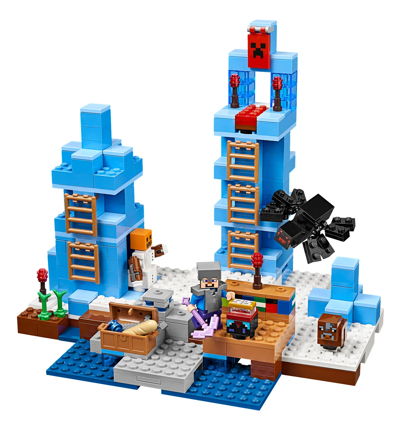 LEGO® Minecraft 21131 Le Punte di Ghiaccio - vue 4