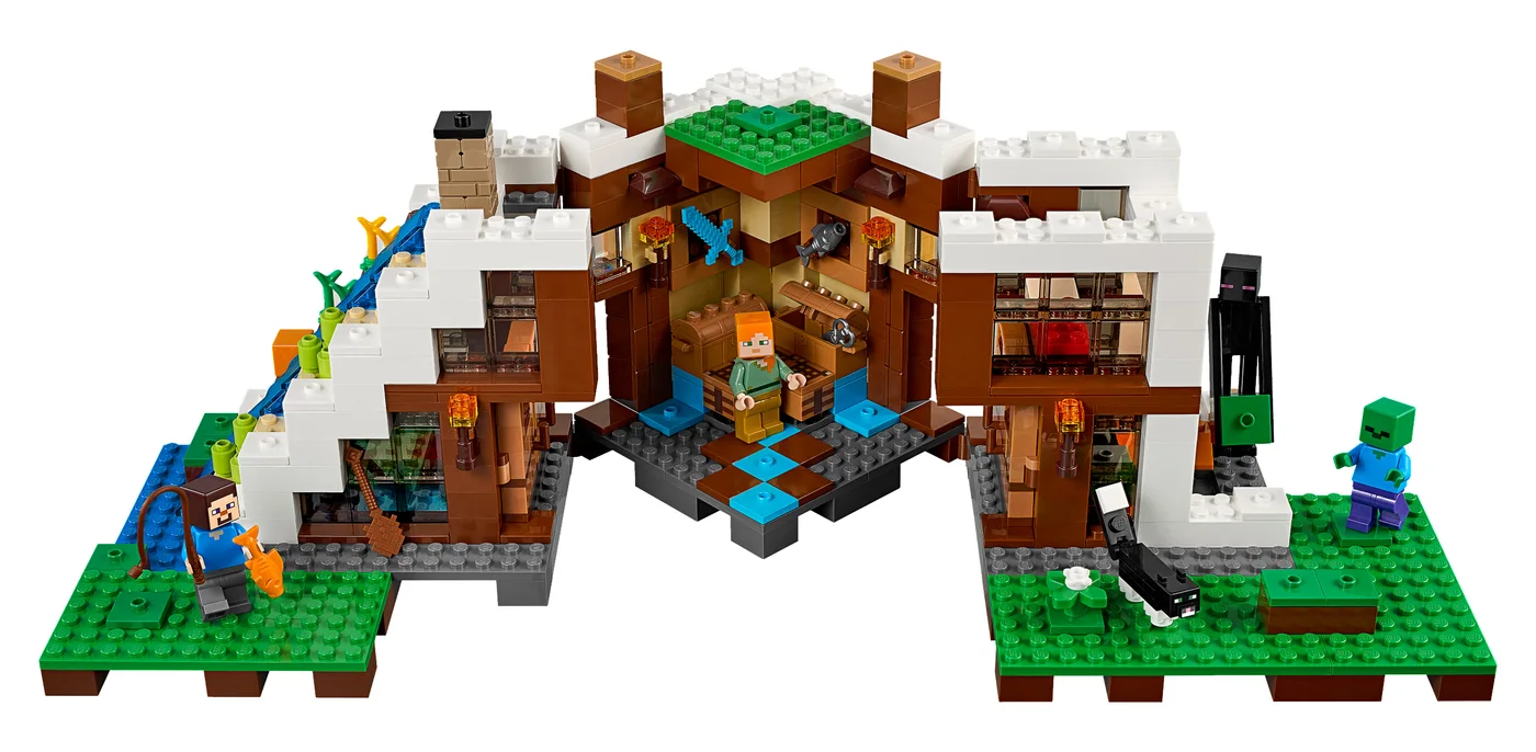 LEGO® Minecraft 21134 La base alla cascata - vue 6
