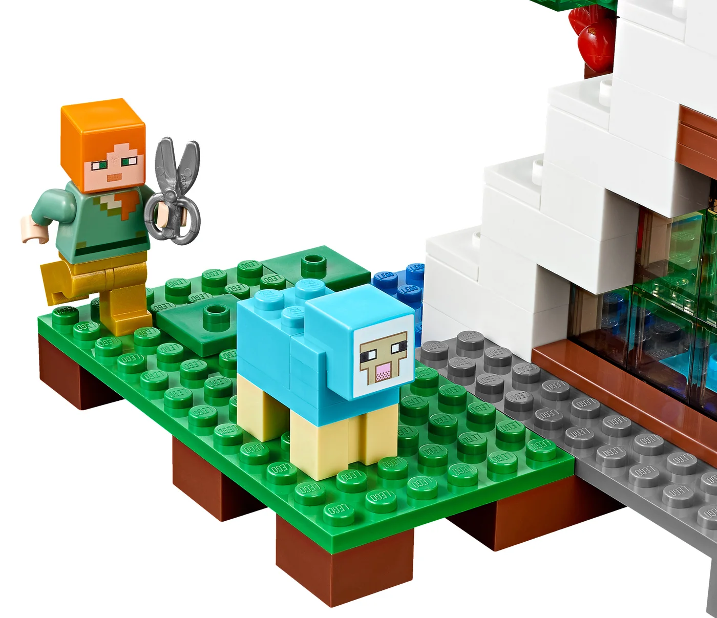 LEGO® Minecraft 21134 La base alla cascata - vue 12