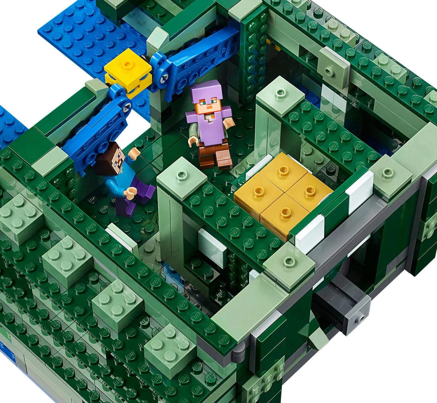 LEGO® Minecraft 21136 Monumento oceanico - vue 7