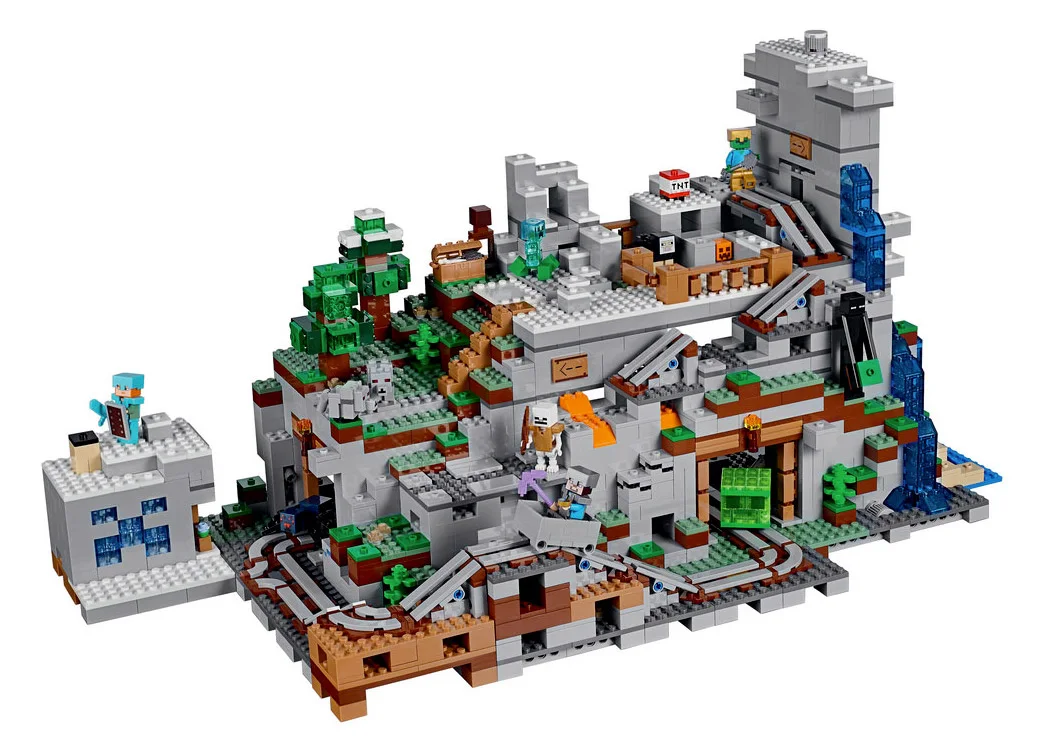 LEGO® Minecraft 21137 La Grotta sulla Montagna - vue 4
