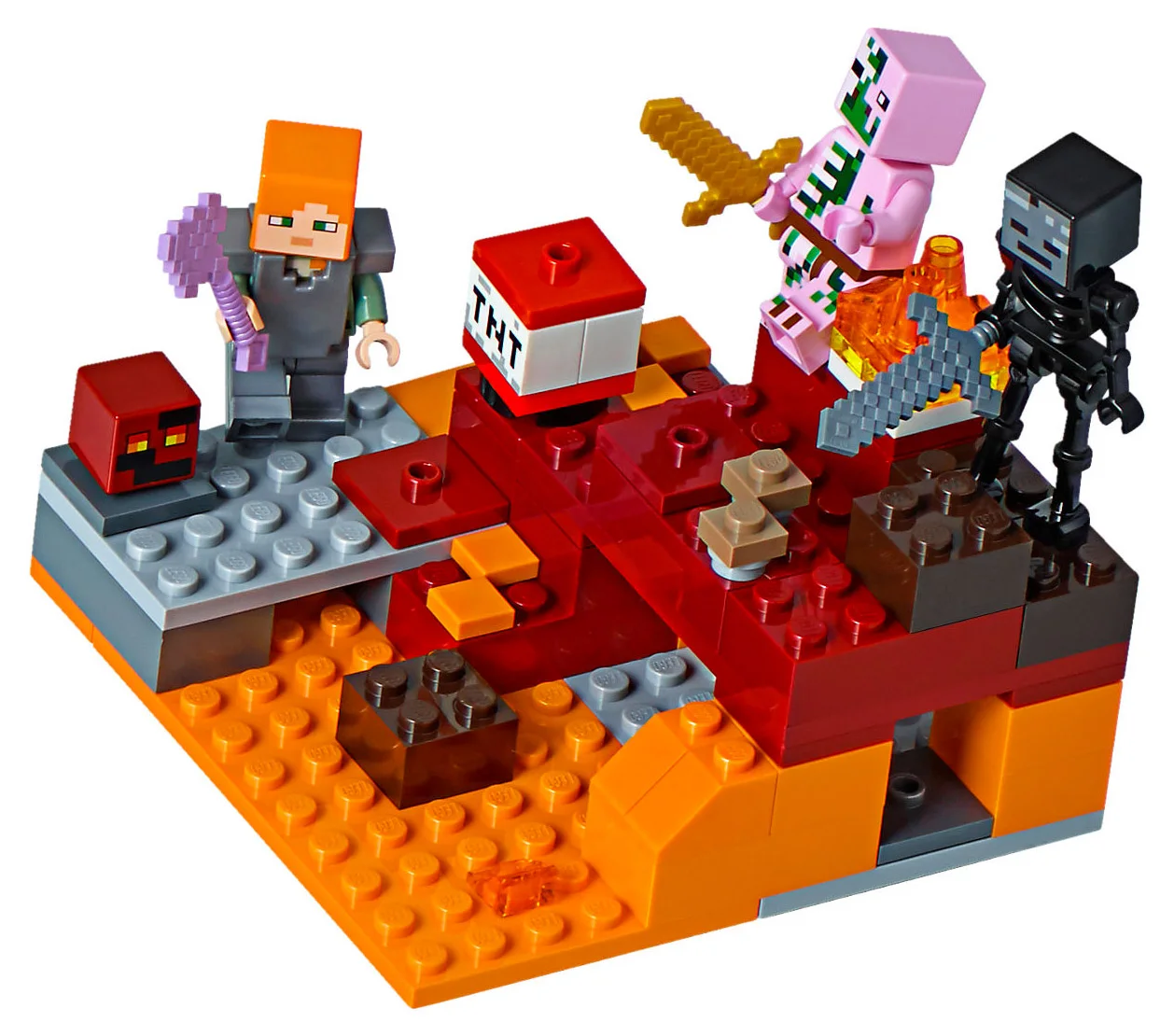 LEGO® Minecraft 21139 Lotta nel Nether - vue 9