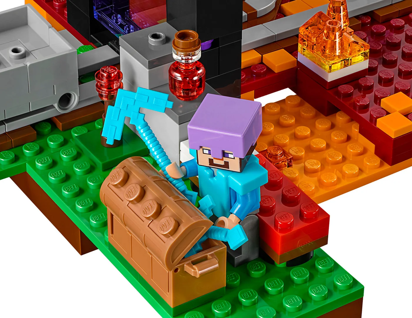 LEGO® Minecraft 21143 Il portale del Nether - vue 7