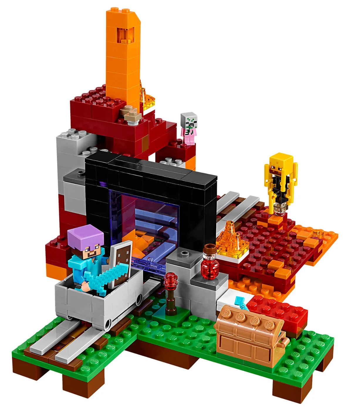 LEGO® Minecraft 21143 Il portale del Nether - vue 8