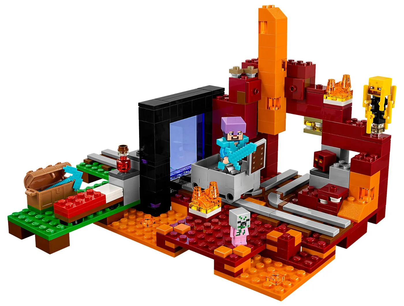 LEGO® Minecraft 21143 Il portale del Nether - vue 9