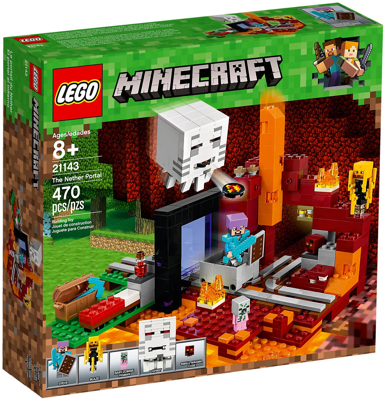 LEGO® Minecraft 21143 Il portale del Nether - vue 11