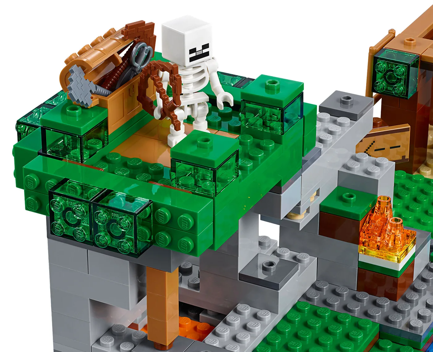 LEGO® Minecraft 21146 L’attacco dello scheletro - vue 2