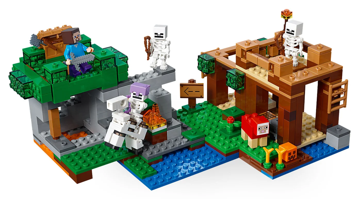 LEGO® Minecraft 21146 L’attacco dello scheletro - vue 6