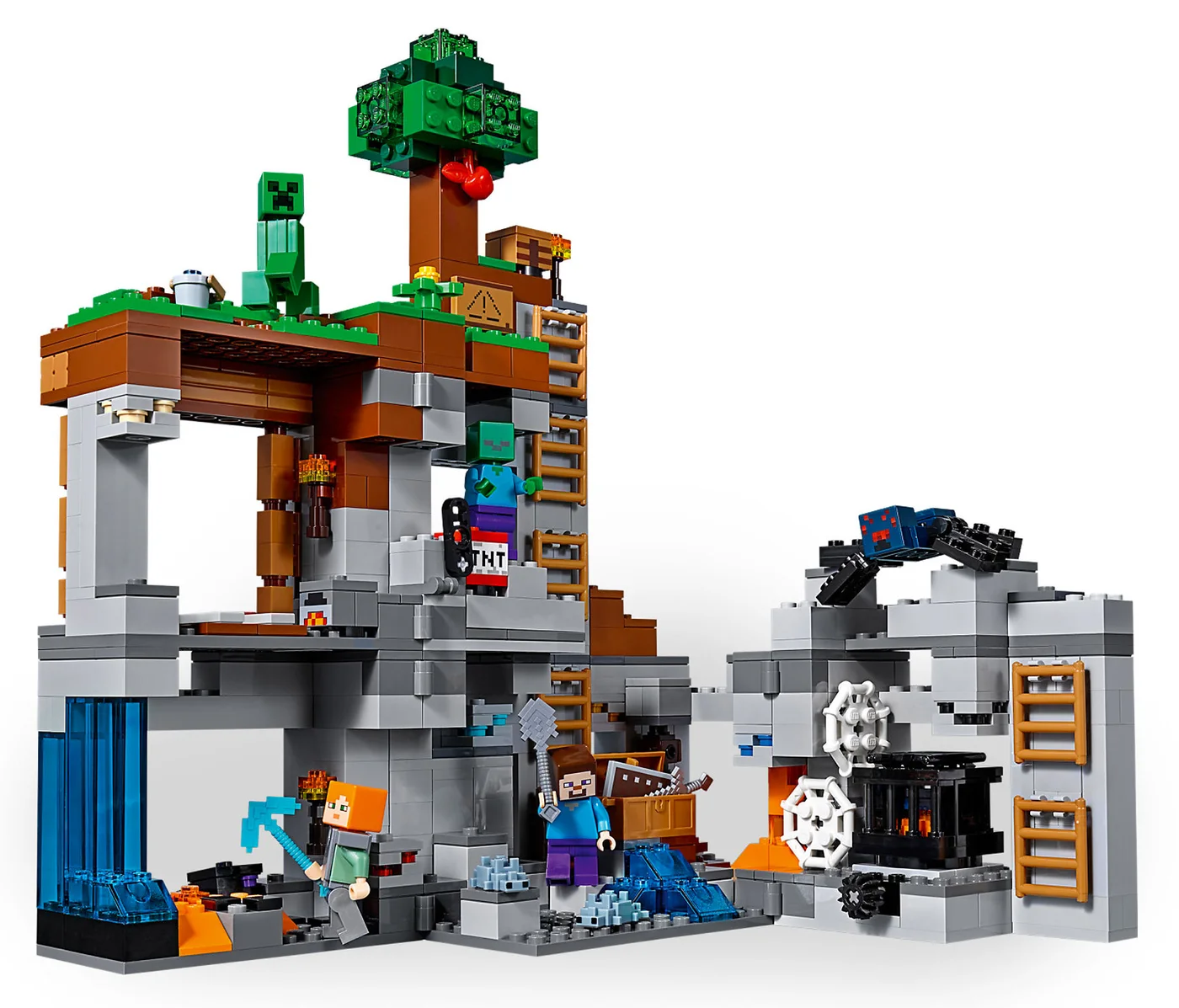 LEGO® Minecraft 21147 Avventure con la Bedrock - vue 4