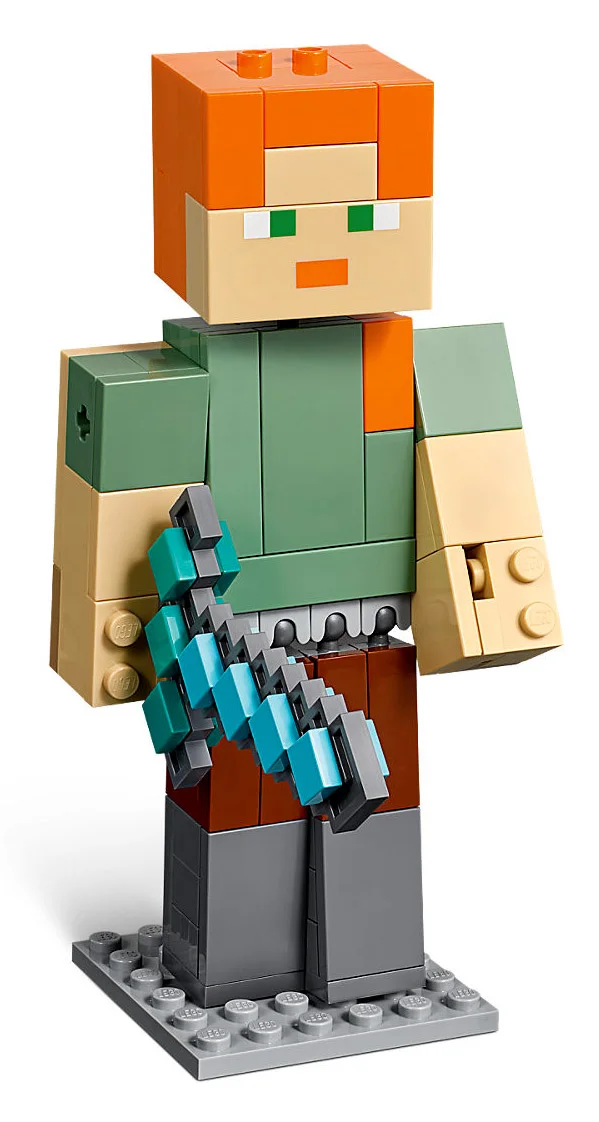LEGO® Minecraft 21149 Maxi-figure di Alex con gallina - vue 4