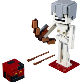 LEGO® Minecraft 21150 Maxi-figure dello Scheletro con cubo di magma - immagine principale