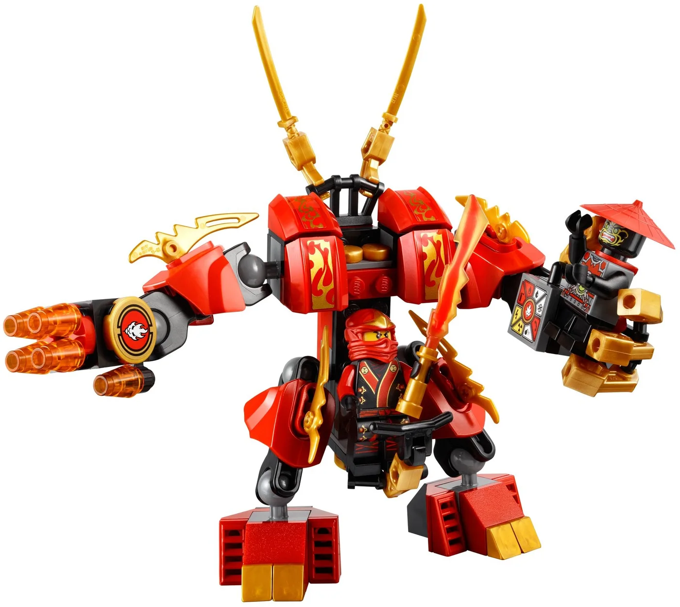 LEGO® Ninjago 70500 Il robot del Fuoco di Kai - vue 4