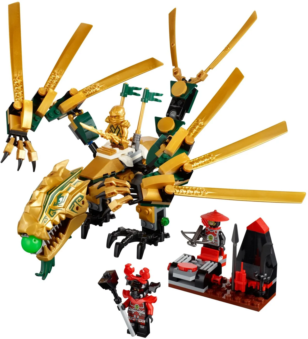 LEGO® Ninjago 70503 Il Dragone d’oro - vue 5
