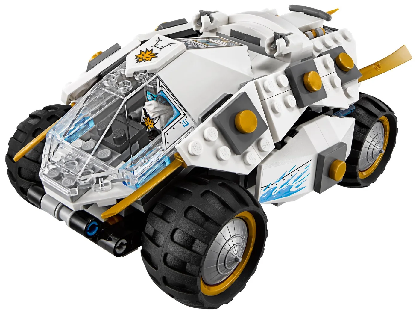 LEGO® Ninjago 70588 Tumbler di titanio Ninja - vue 3
