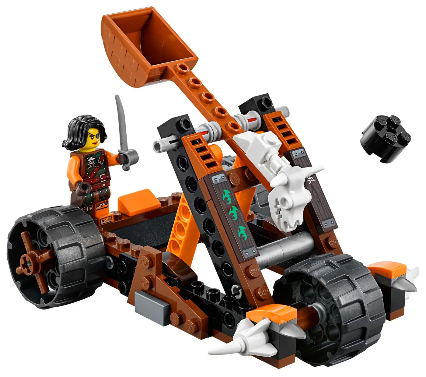 LEGO® Ninjago 70593 Dragone NRG verde - vue 6