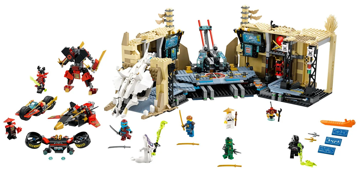 LEGO® Ninjago 70596 Caos alla caverna del Samurai X - vue 2