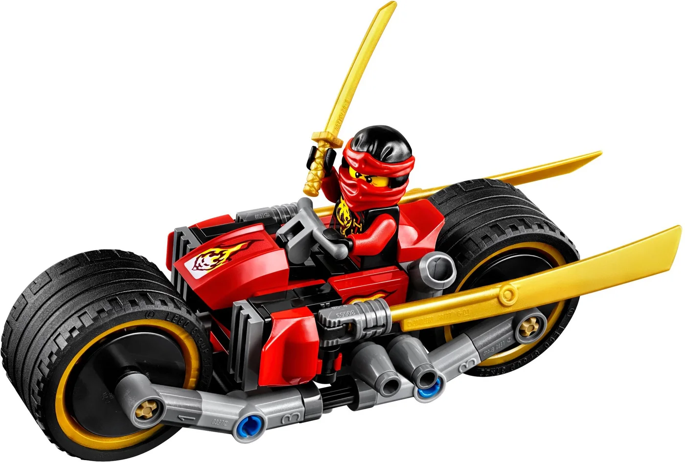 LEGO® Ninjago 70600 Inseguimento sulla moto dei Ninja - vue 5