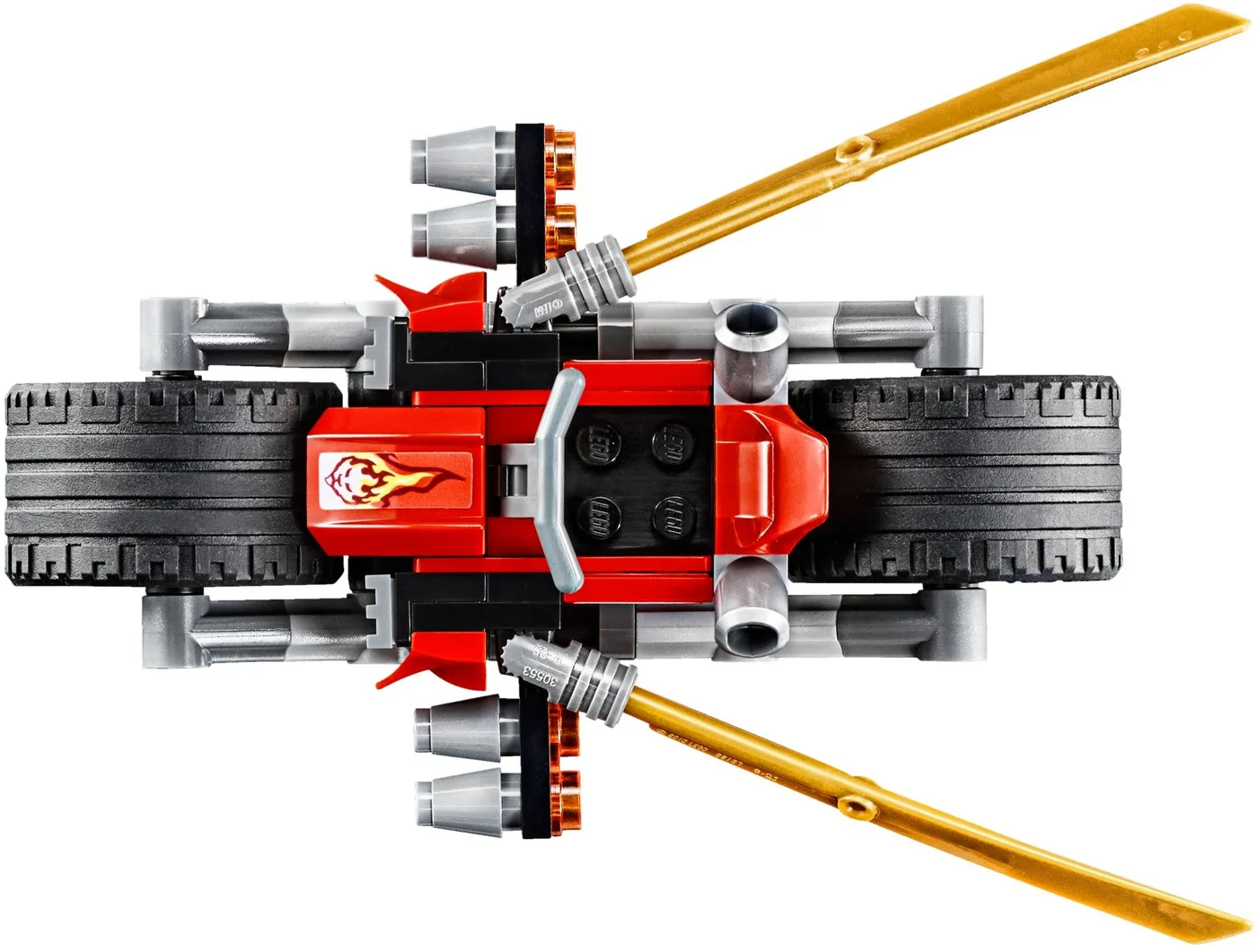 LEGO® Ninjago 70600 Inseguimento sulla moto dei Ninja - vue 6