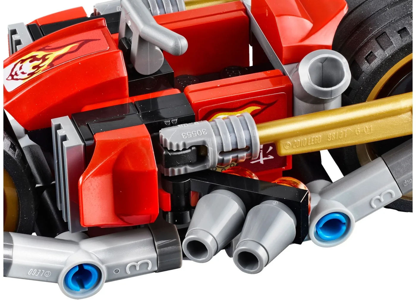 LEGO® Ninjago 70600 Inseguimento sulla moto dei Ninja - vue 8