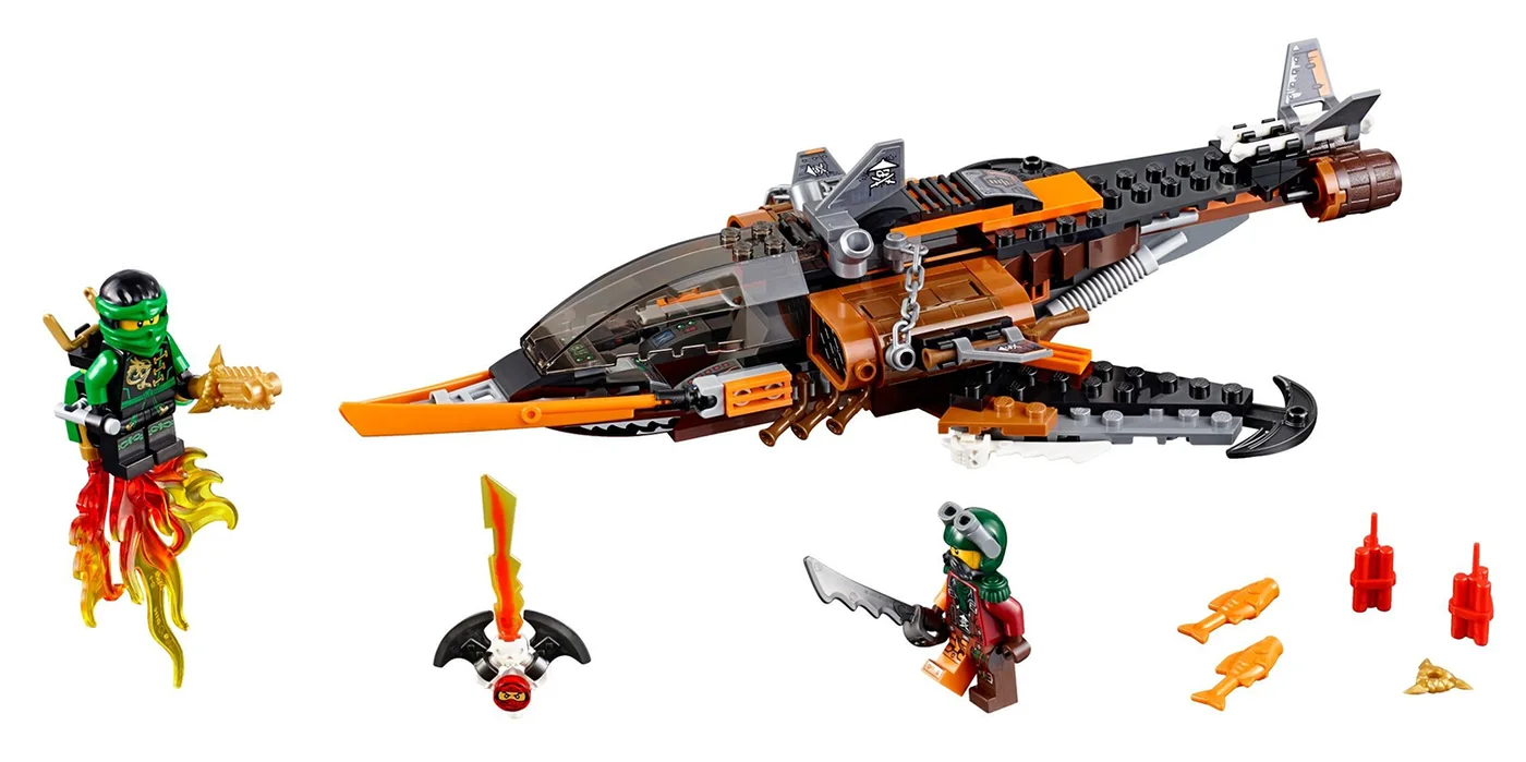 LEGO® Ninjago 70601 Squalo volante - vue 4
