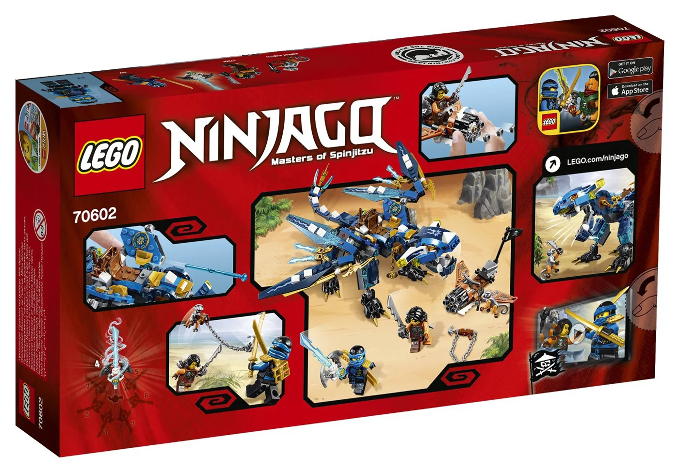 LEGO® Ninjago 70602 Il Dragone elementale di Jay - vue 2