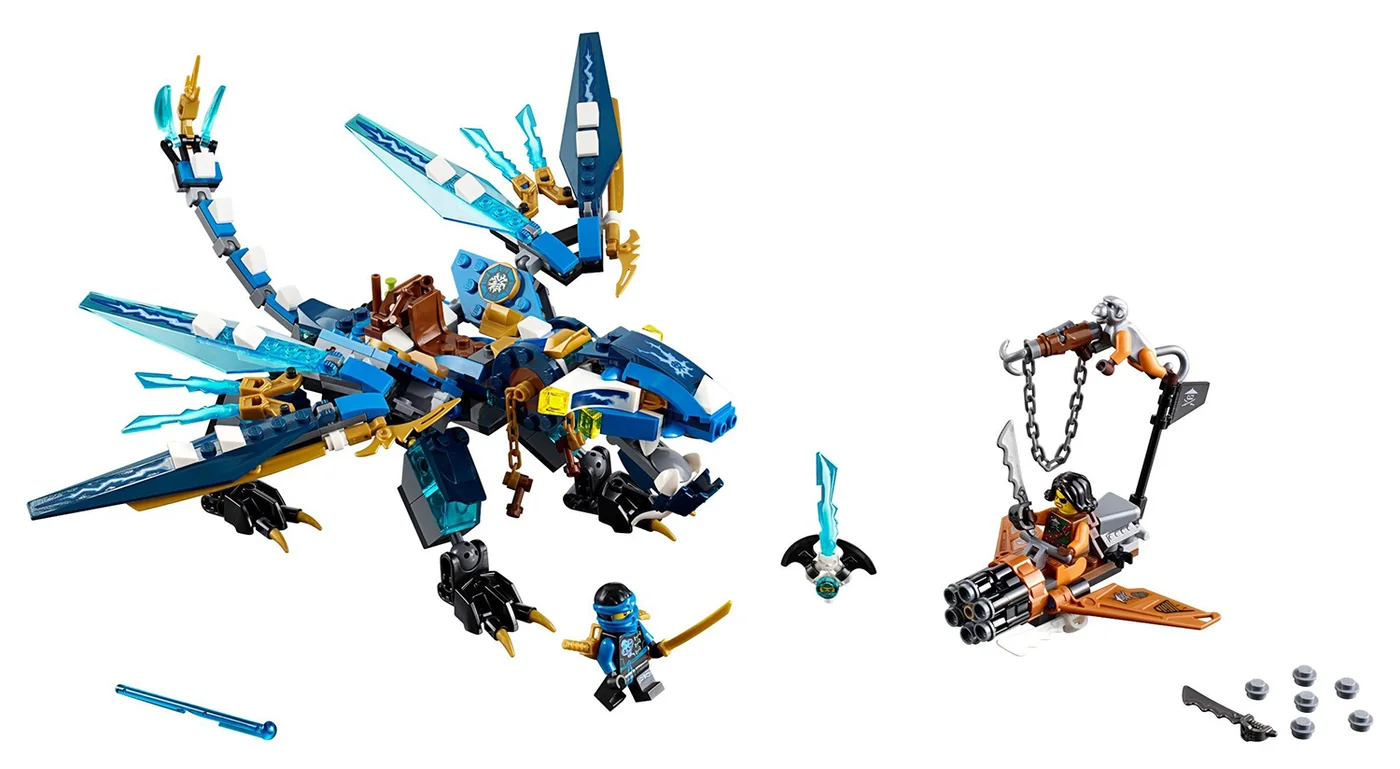 LEGO® Ninjago 70602 Il Dragone elementale di Jay - vue 4