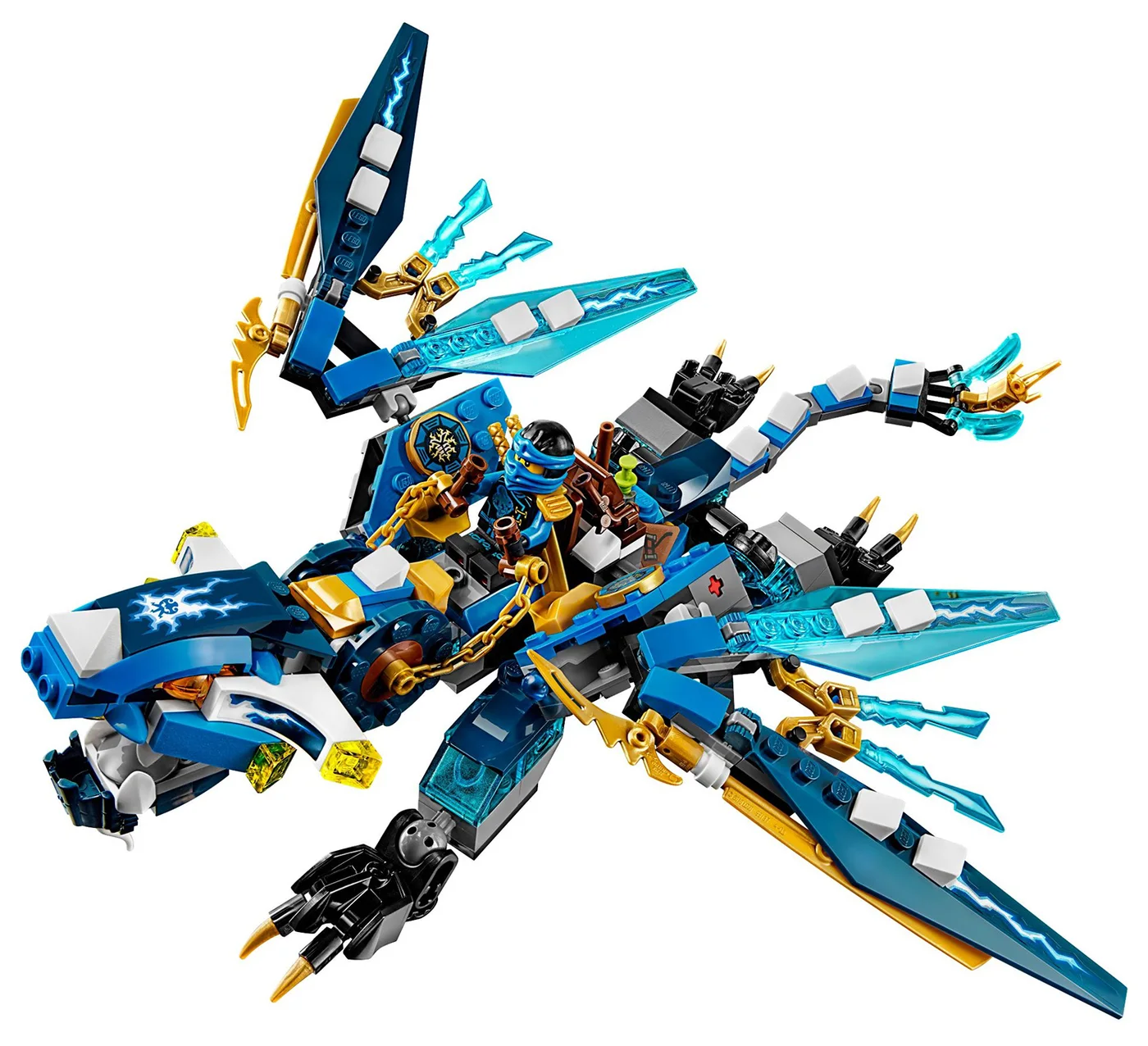 LEGO® Ninjago 70602 Il Dragone elementale di Jay - vue 6