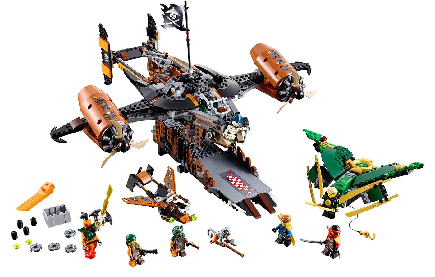 LEGO® Ninjago 70605 La fortezza della sventura - vue 4