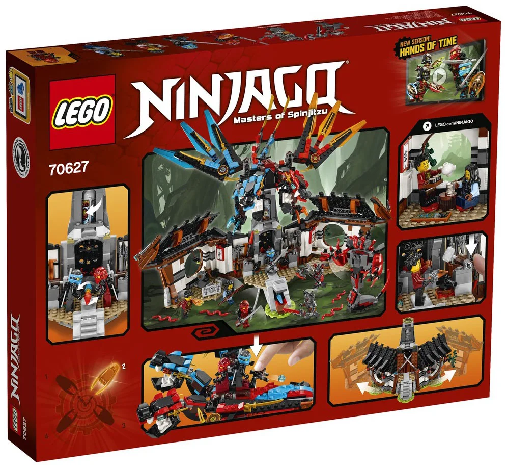 LEGO® Ninjago 70627 La forgia del dragone - vue 2