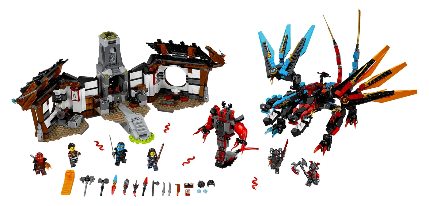 LEGO® Ninjago 70627 La forgia del dragone - vue 3