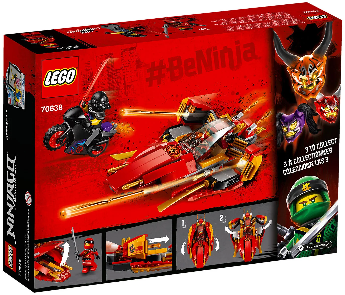 LEGO® Ninjago 70638 Katana V11 - vue 2