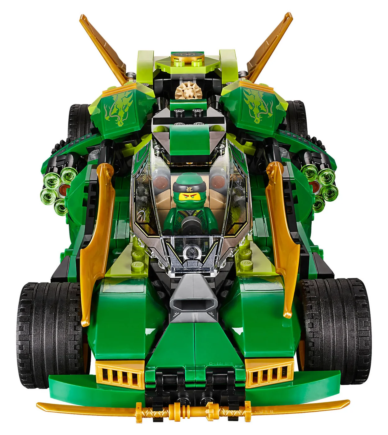 LEGO® Ninjago 70641 Nightcrawler Ninja - vue 5
